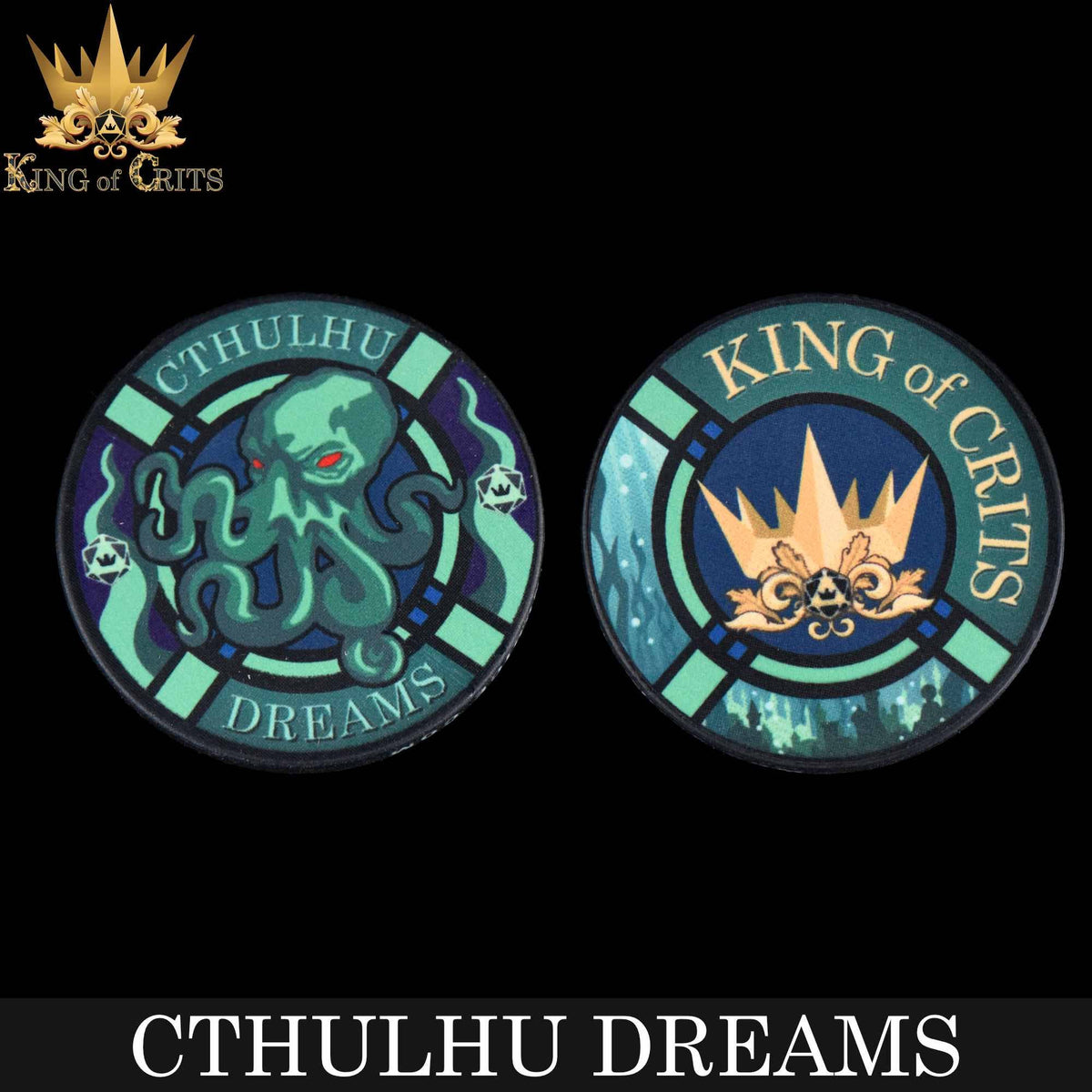 DND Dice - Cthulhu Dreams - 11 Dice Set