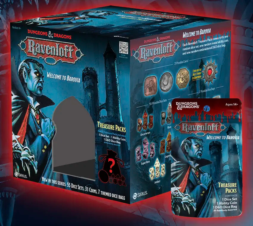 Sirius Dice D&D Ravenloft: Castle Ravenloft Treasure Pack