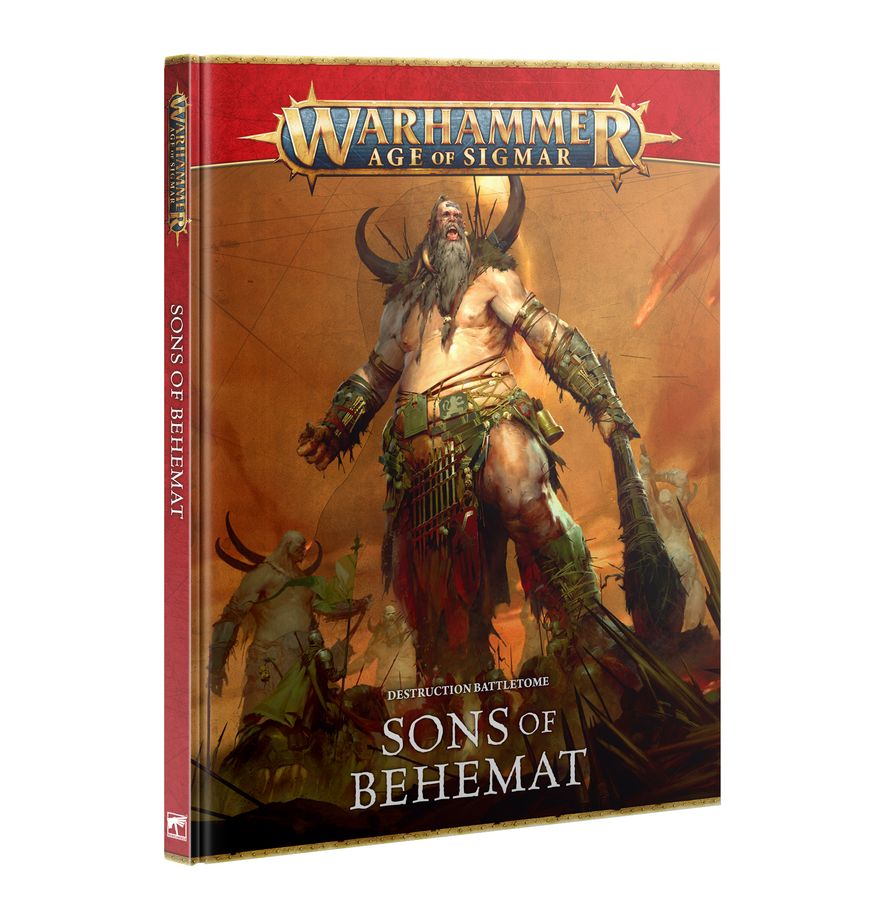 Warhammer Age of Sigmar: Destruction Battletome- Sons of Behemat