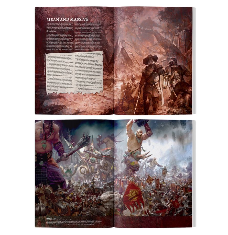 Warhammer Age of Sigmar: Destruction Battletome- Sons of Behemat