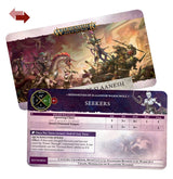 Warhammer Age of Sigmar: Warscroll Cards- Hedonites of Slaanesh