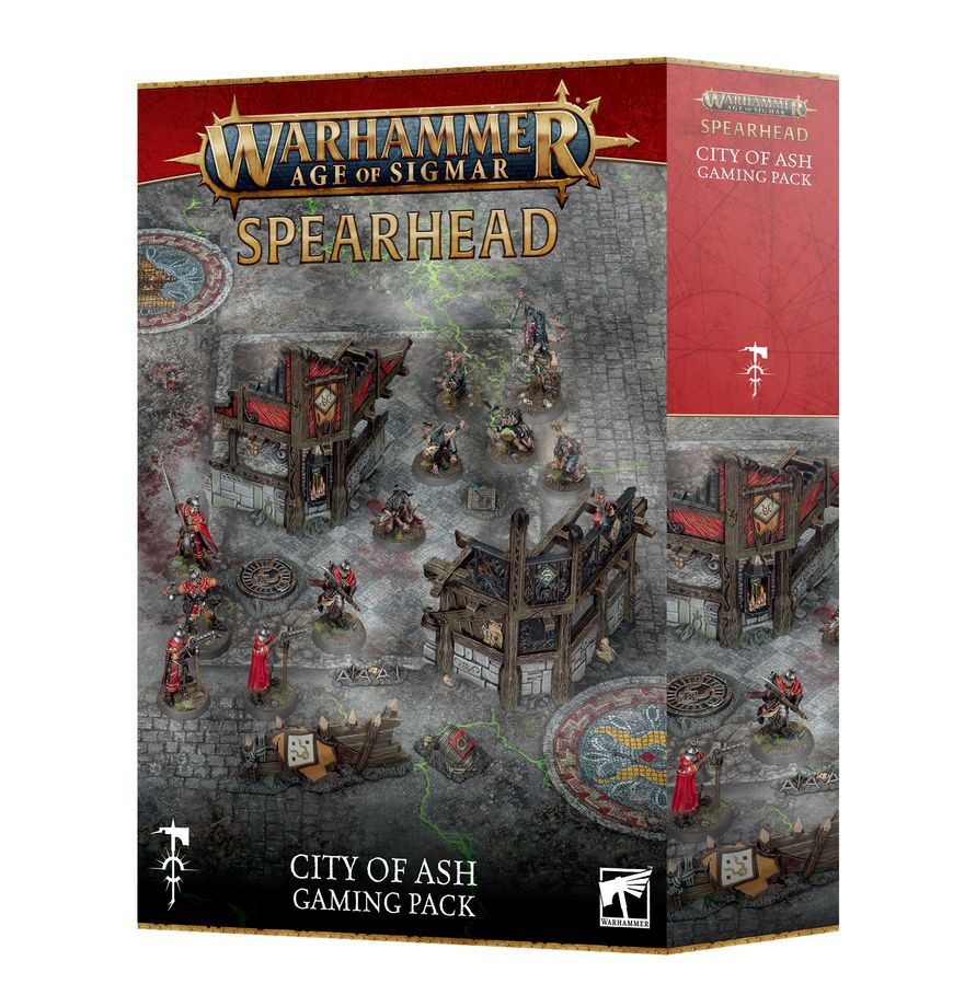 Warhammer Age of Sigmar: Spearhead- City of Ash Gaming Pack