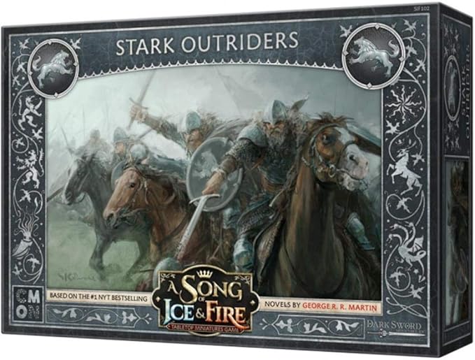 A Song of Ice and Fire Tabletop Miniatures Game Stark Outriders Unit