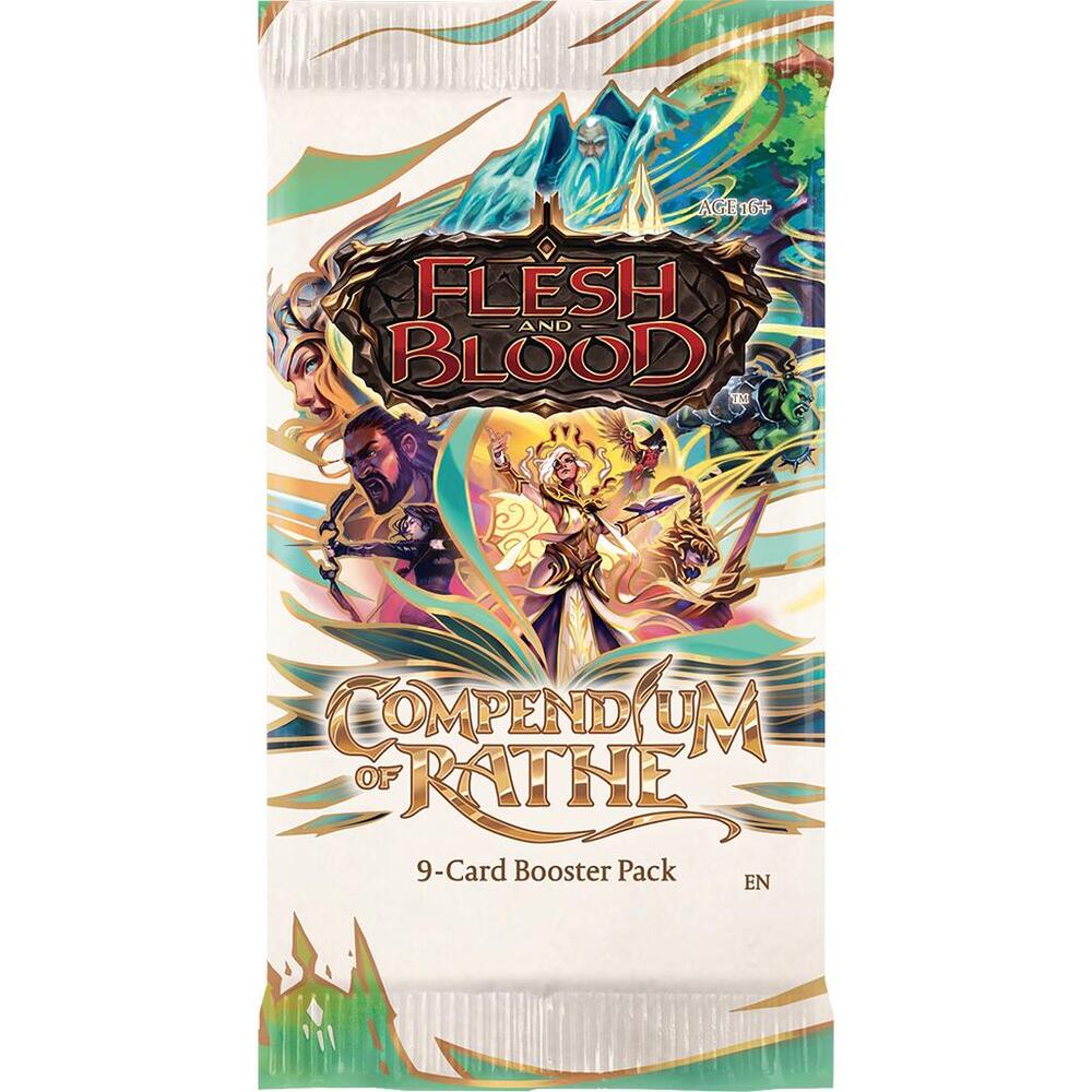 Flesh and Blood: Compendium of Rathe Booster Pack – Gongaii Games