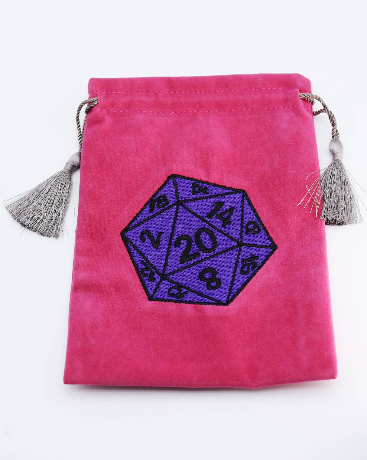 Foam Brain: Dice Bag - Purple D20