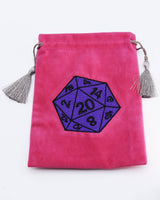 Foam Brain: Dice Bag - Purple D20
