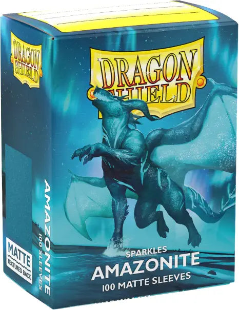 Dragon Shield: (100) Matte Sparkles Amazonite