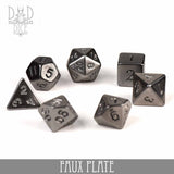 DND Dice - Faux Plate
