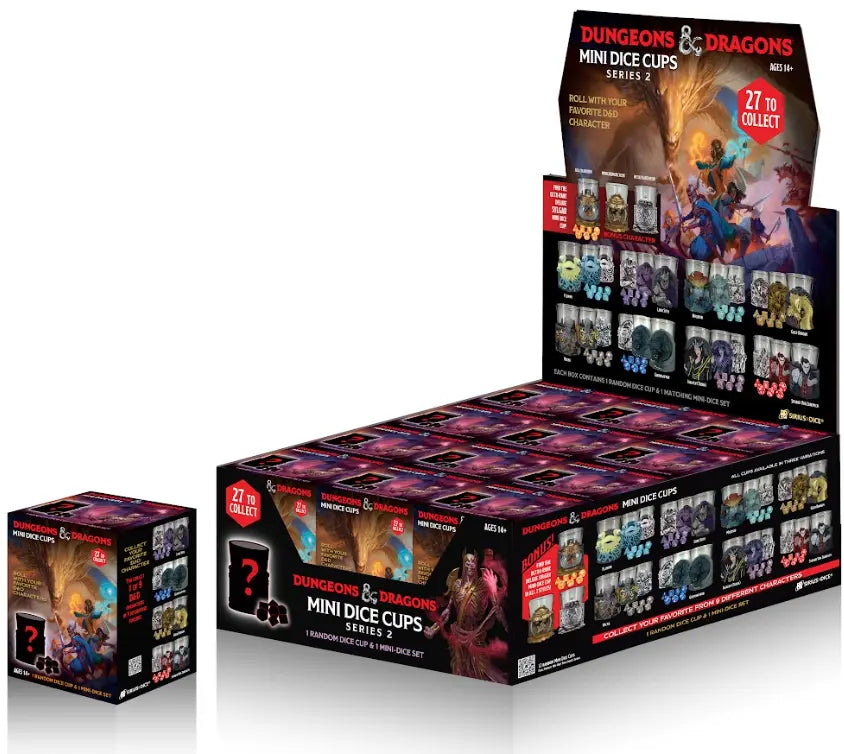 Sirius Dice D&D Mini Dice Cups Series 2