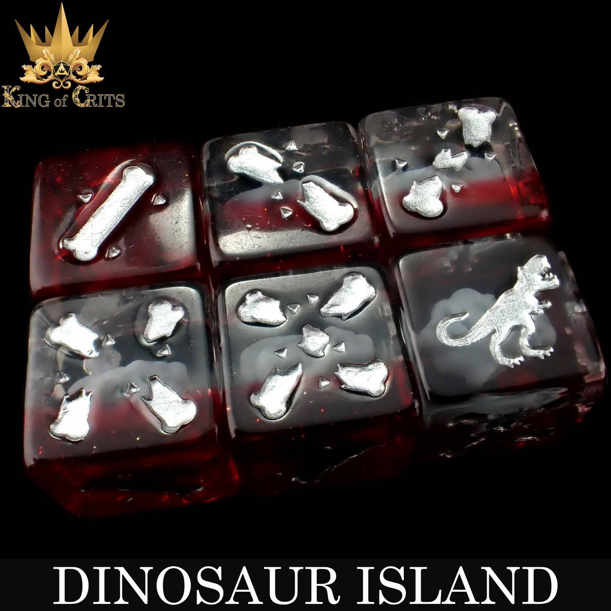 DND Dice - Dinosaur Island - 11 Dice Set