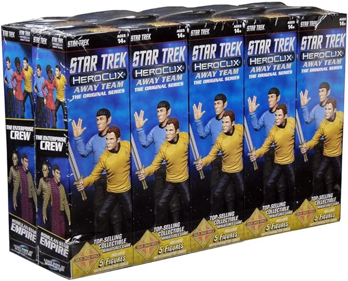 Star Trek HeroClix - Away Team The Original Series (Brick)