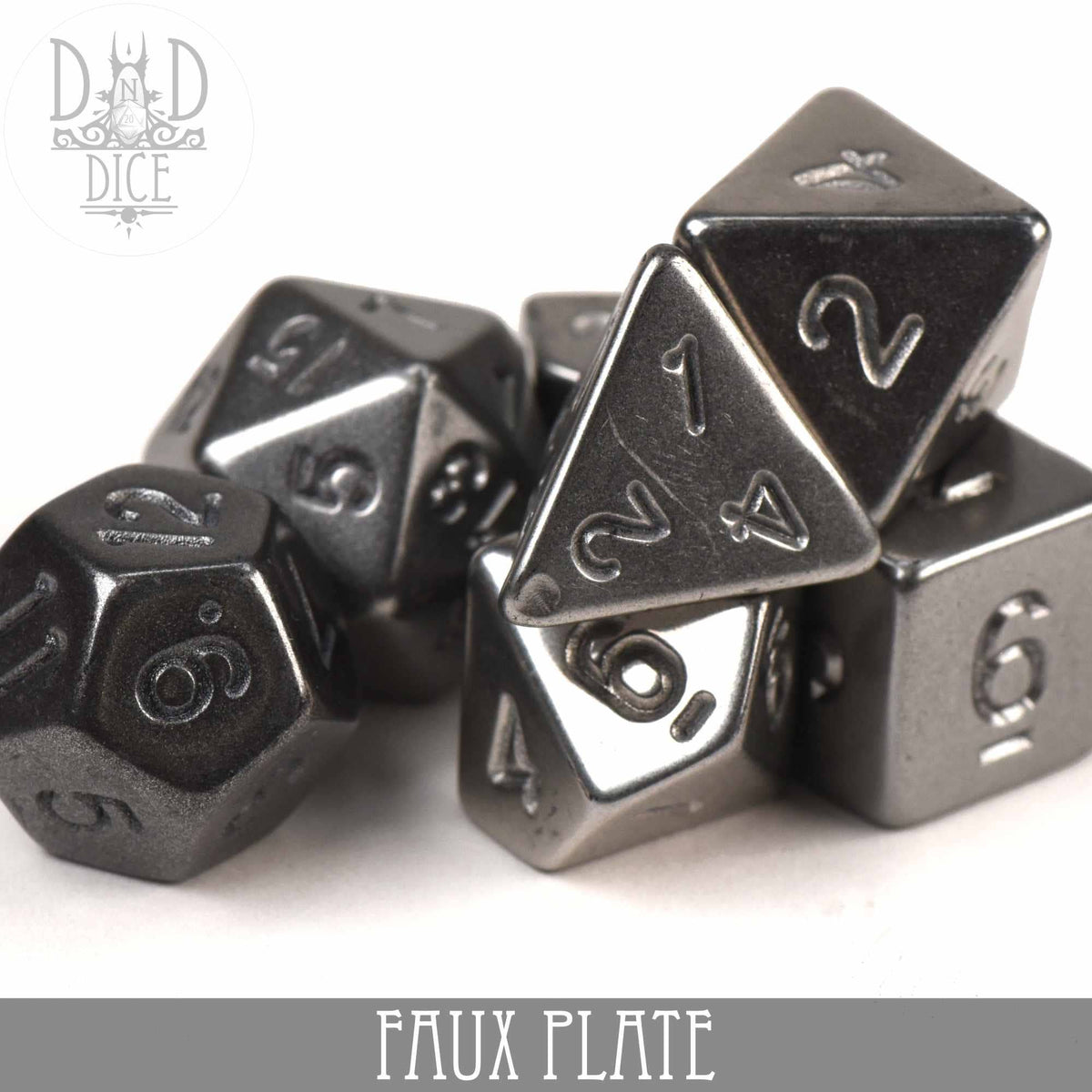 DND Dice - Faux Plate
