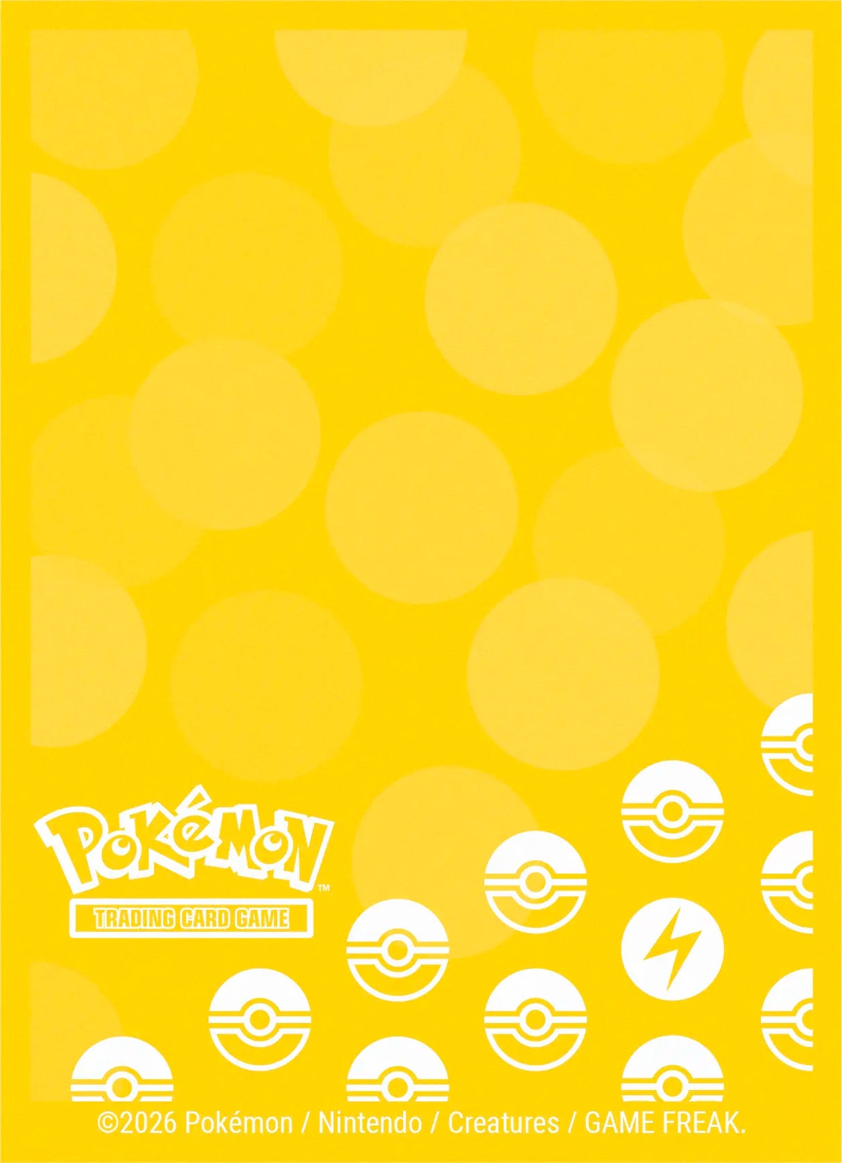 Ultra Pro Pokémon Energy - Lightning Type Game Sleeves