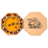 Hymgho Premium Dice - Hero's Hoard Dice Tray and Keeper -Hermit Crab