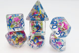 Foam Brain: Ice Cream Sprinkles RPG Dice Set