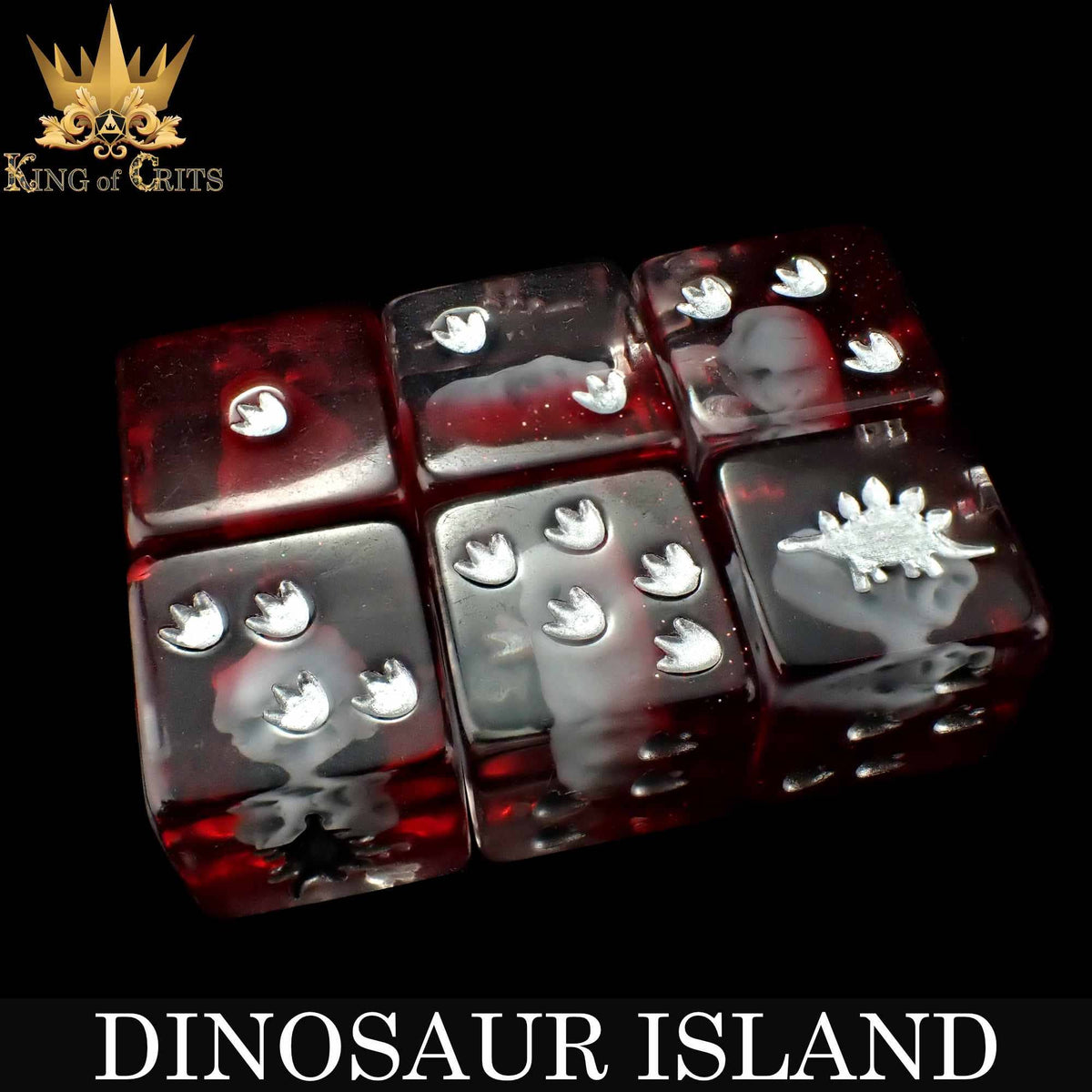 DND Dice - Dinosaur Island - 11 Dice Set