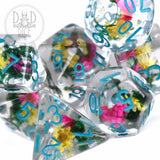 DND Dice - Vintage Bloom