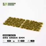 Gamers Grass Tufts: Tufts- Dry Green 6mm- Wild