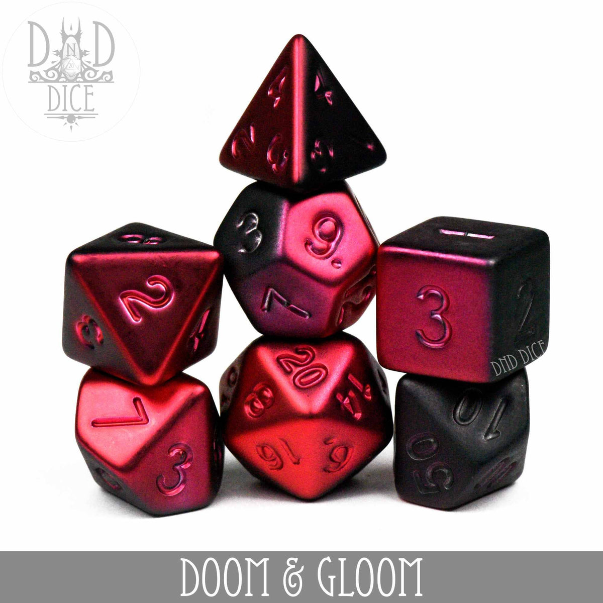 DND Dice - Doom and Gloom