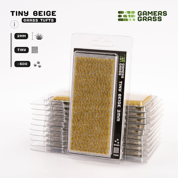 Gamers Grass Tufts:  Tiny Tufts- Beige- Tiny