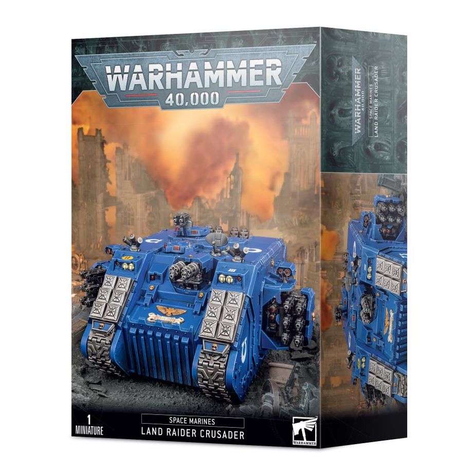 Warhammer 40,000 Space Marines - Land Raider Crusader