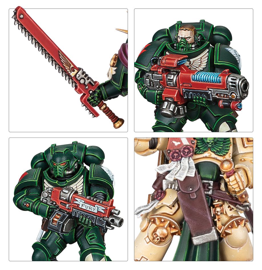 Warhammer 40,000: Comabt Patrol - Dark Angels – Gongaii Games