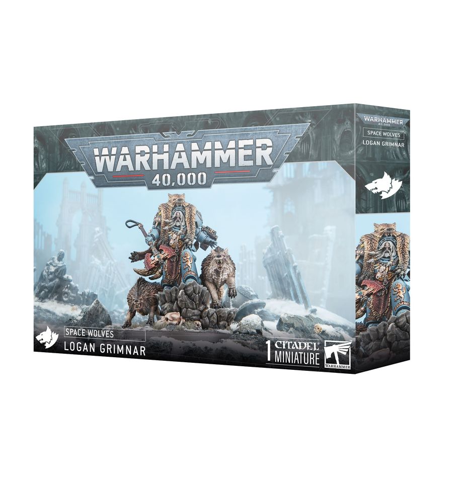 Warhammer 40,000- Space Wolves: Logan Grimnar