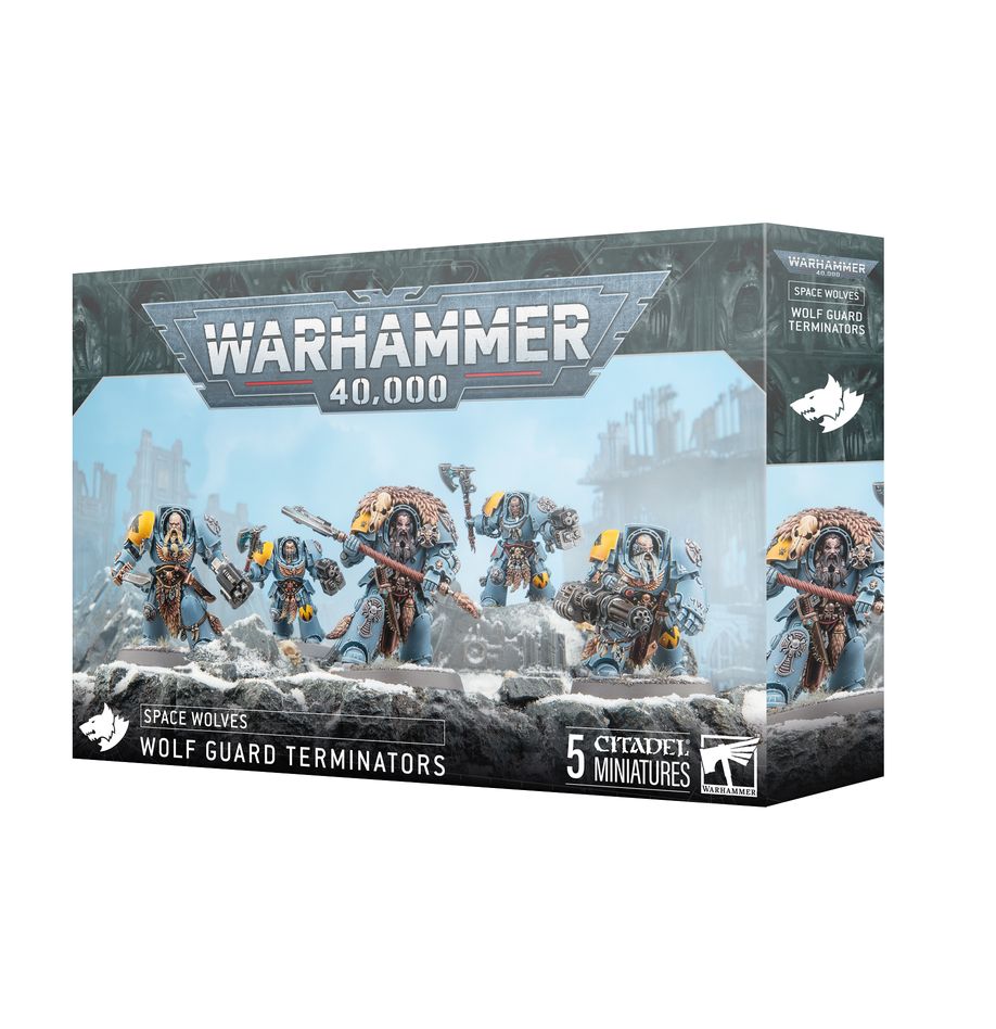 Warhammer 40,000- Space Wolves: Wolf Guard Terminators