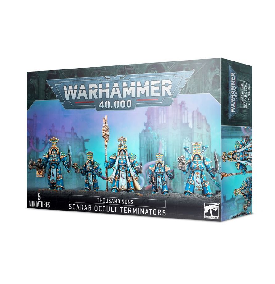 Warhammer 40k: Thousand Sons- Scarab Occult Terminators