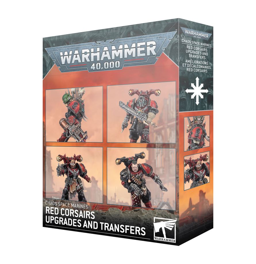 Warhammer 40k: Chaos Space Marines- Red Corsairs Upgrades and Transfers
