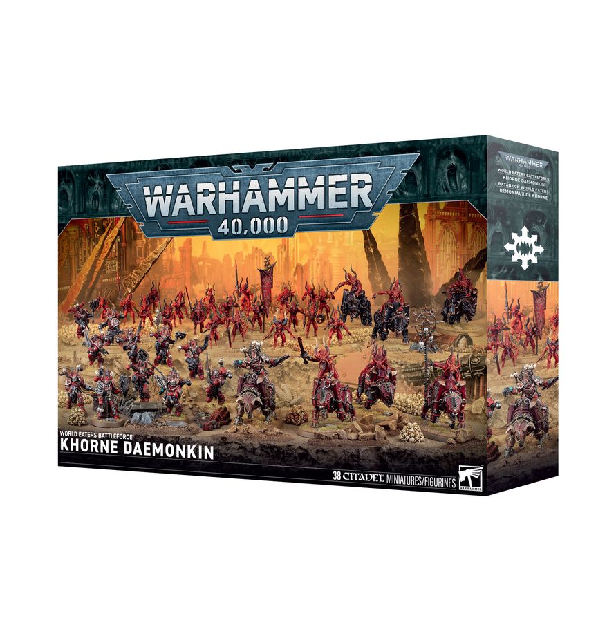 Warhammer 40k- World Eaters Battleforce: Khorne Daemonkin
