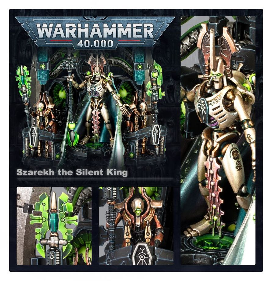 Warhammer 40,000: Necrons - Szarekh, The Silent King