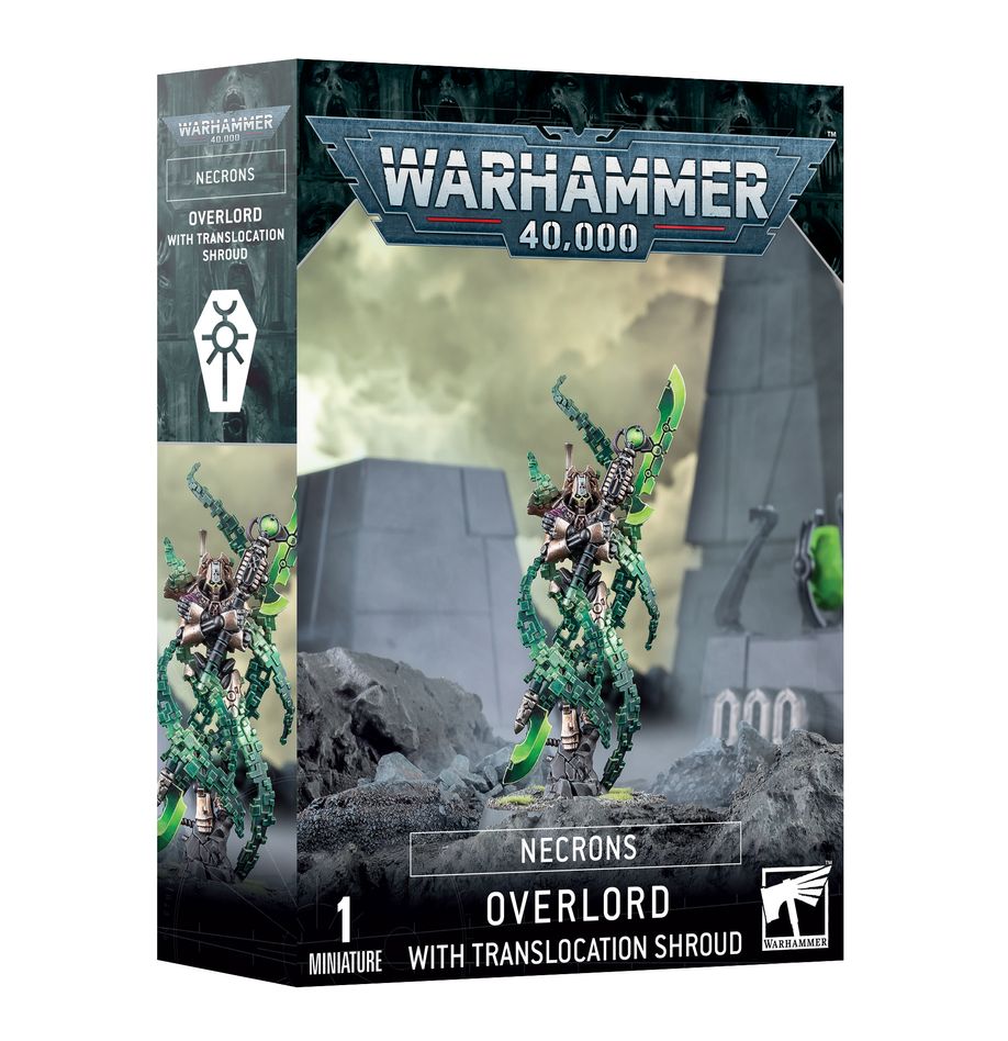 Warhammer 40,000: Necrons - Overlord with Translocation Sound