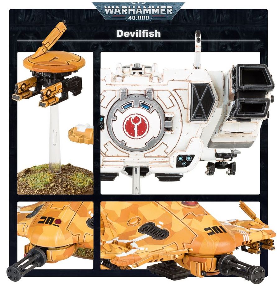 Warhammer 40,000: T'au Empire- Devilfish