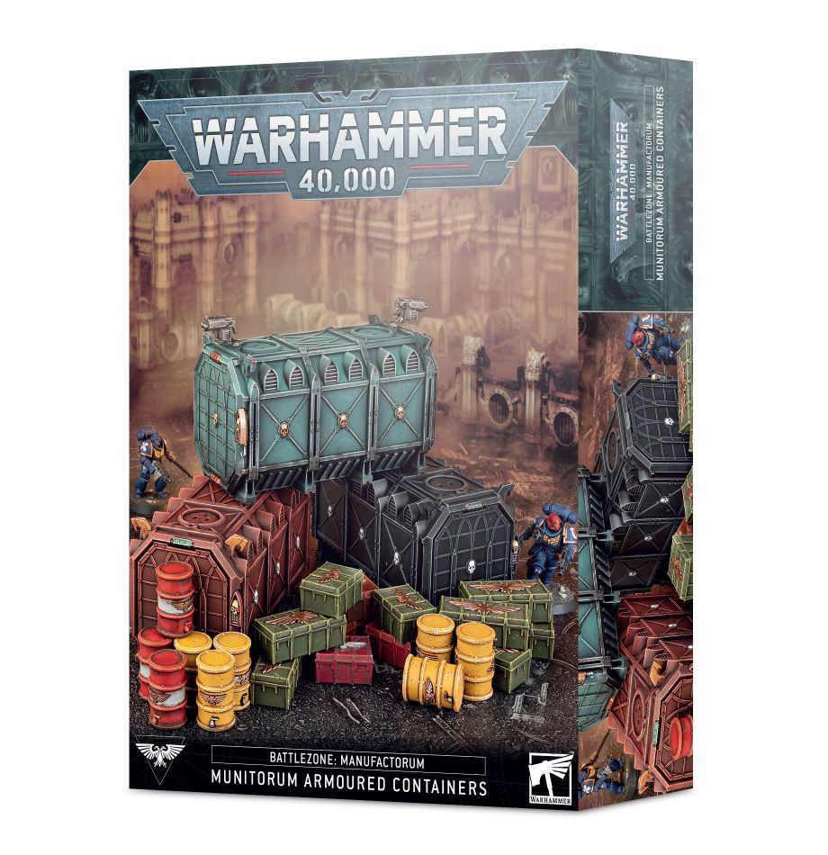 Warhammer 40,000: Battlezone: Manufactorum - Munitorum Armoured Containers