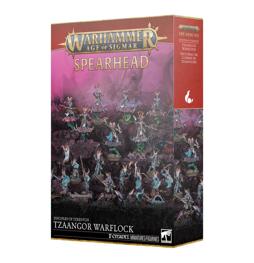 Warhammer Age of Sigmar Spearhead: Disciples of Tzeentch – Tzaangor Warflock