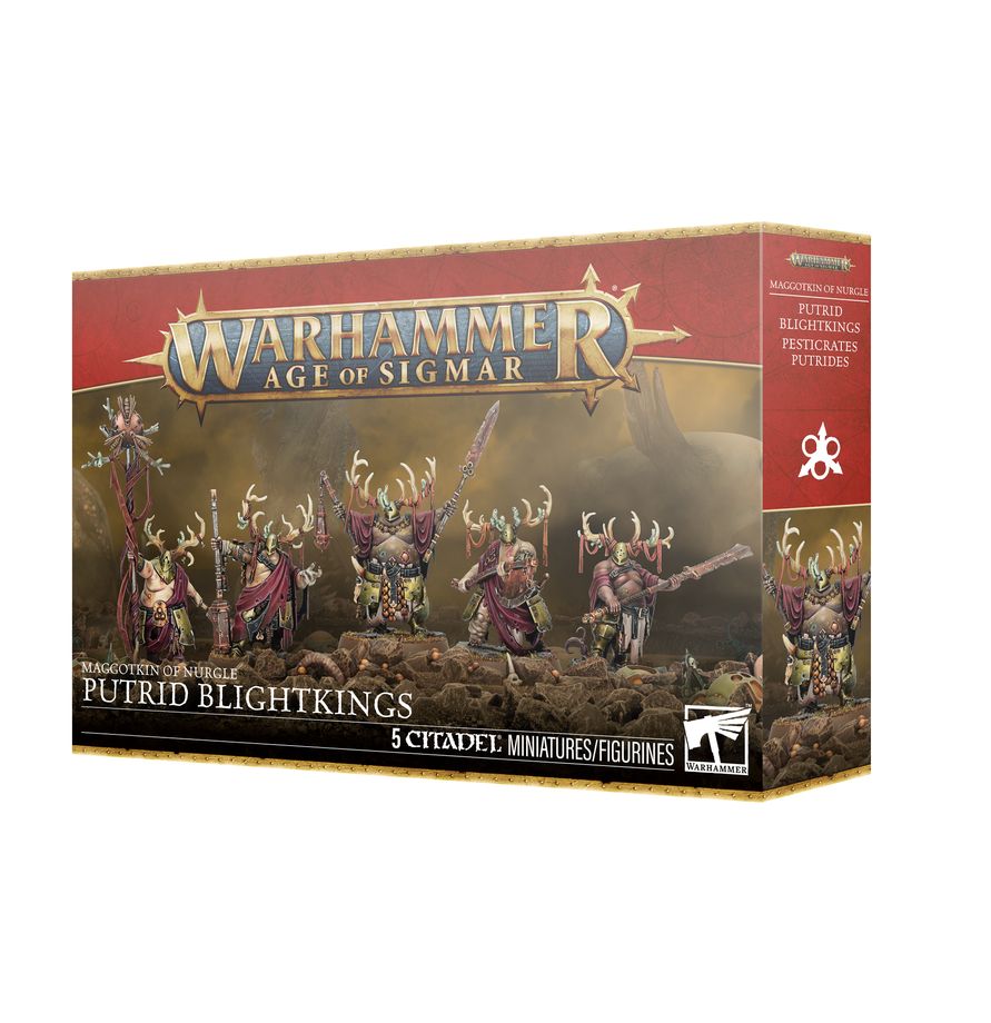 Warhammer Age of Sigmar: Maggotkin of Nurgle- Putrid Blightkings