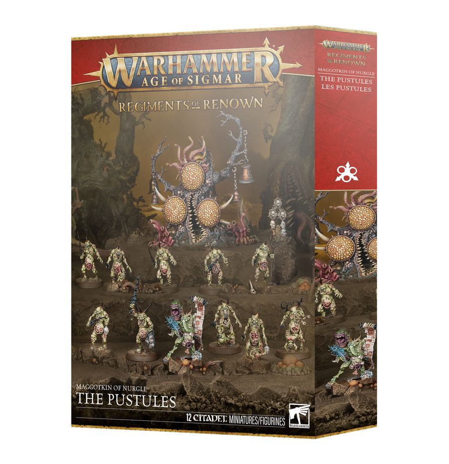Warhammer Age of Sigmar: Maggotkin of Nurgle-The Pustules