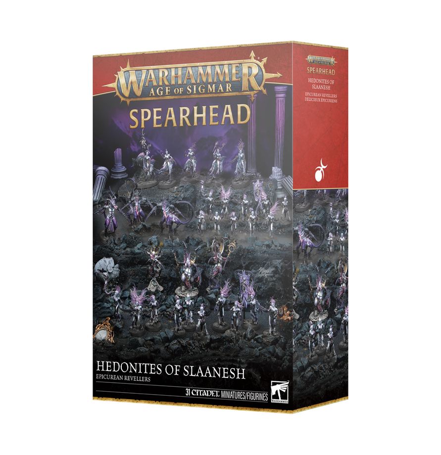 Warhammer Age of Sigmar Spearhead: Hedonites of Slaanesh – Epicurean Revellers