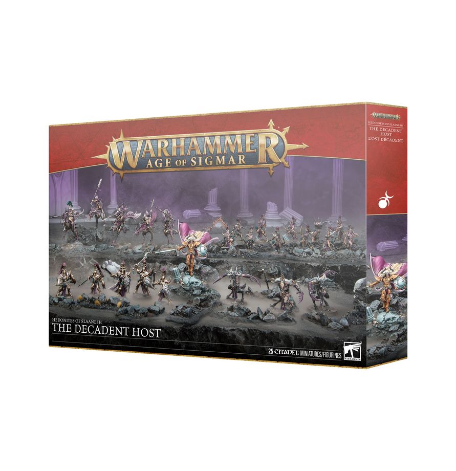 Warhammer Age of Sigmar: Hedonites of Slaanesh – The Decadent Host