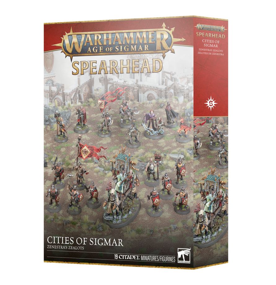 Warhammer Age of Sigmar Spearhead: Cities of Sigmar – Zenestra's Zealots