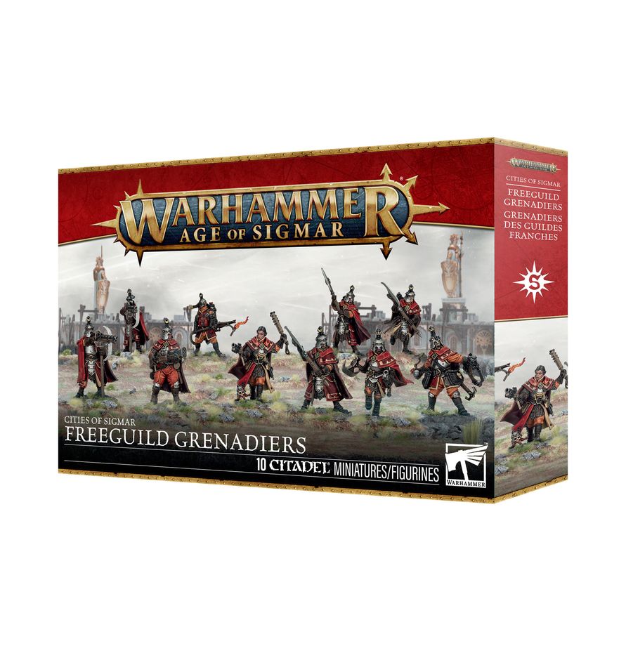 Warhammer Age of Sigmar- Cities of Sigmar: Freeguild Grenadiers