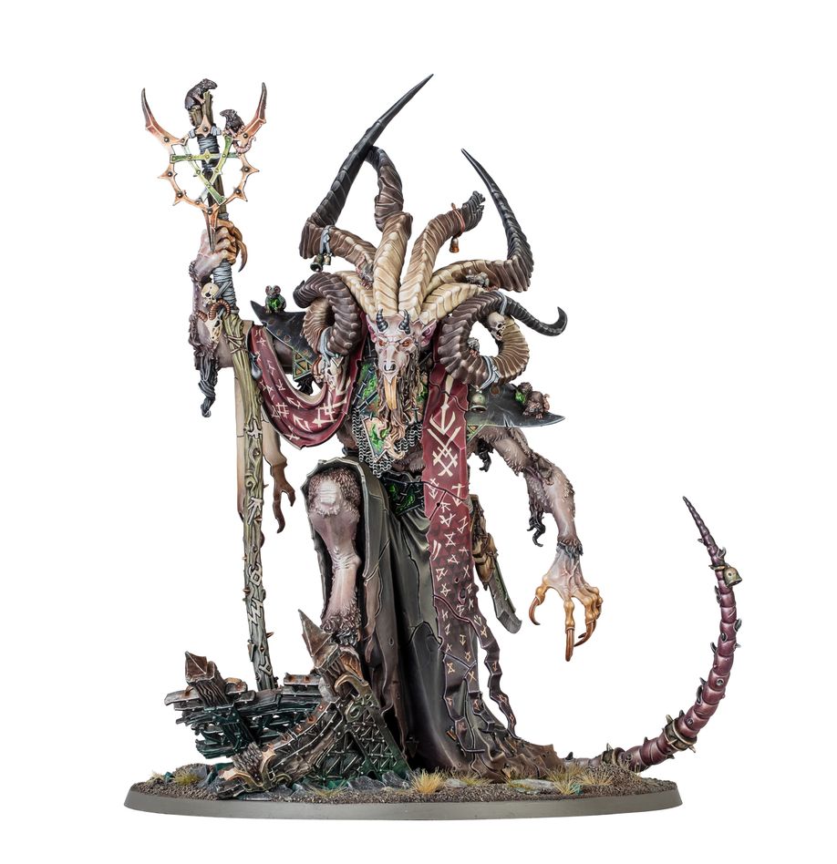 Warhammer Age of Sigmar - Vizzik Skour, Prophet of the Horned Rat