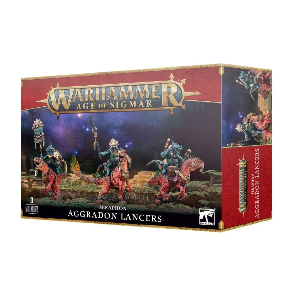 Warhammer Age of Sigmar: Seraphon: Aggradon Lancers