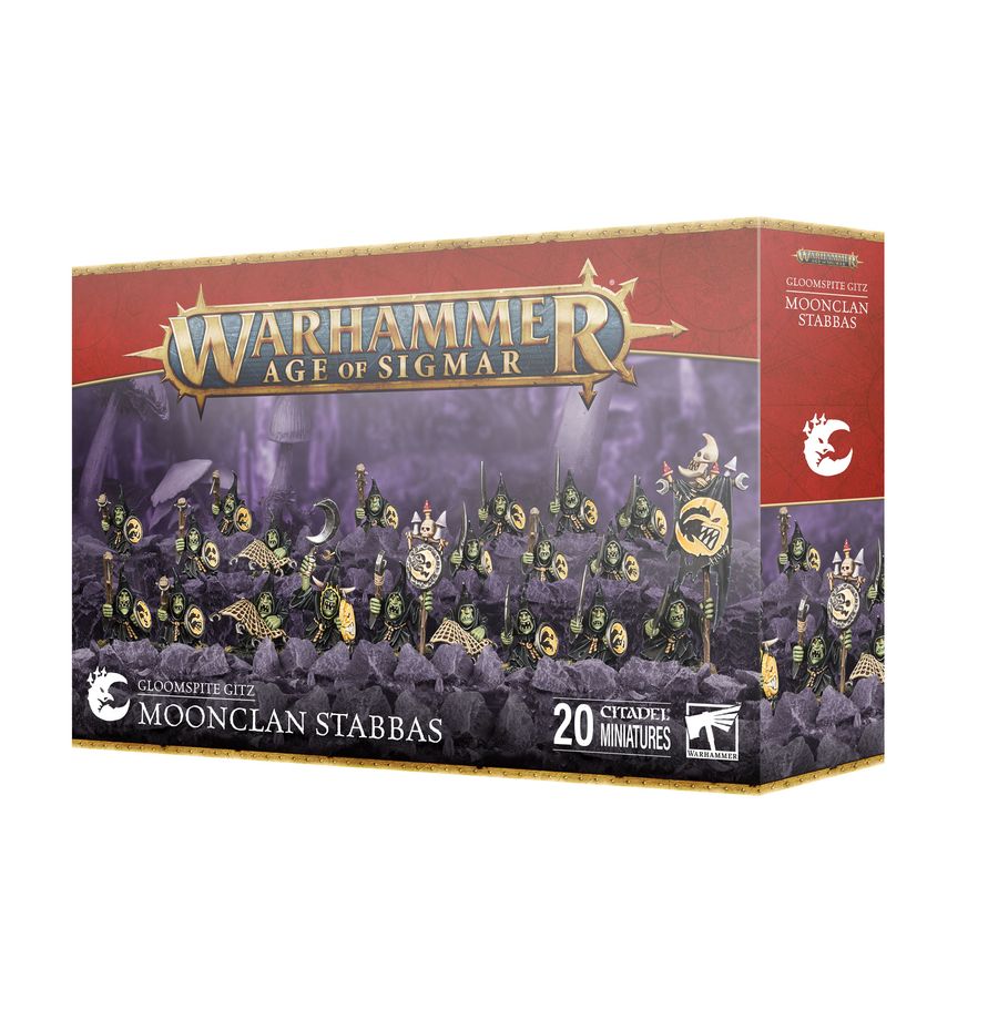 Warhammer Age of Sigmar: Gloomspite Moonclan Stabbas