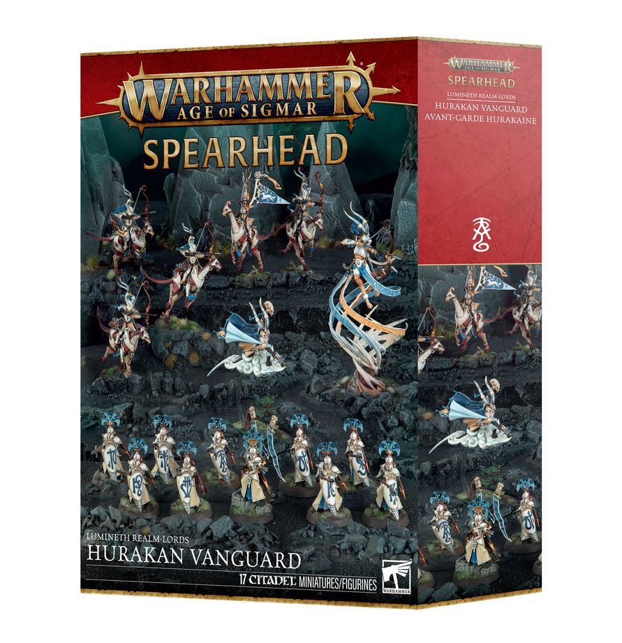 Warhammer Age of Sigmar Spearhead: Lumineth Realm-lords – Hurakan Vanguard
