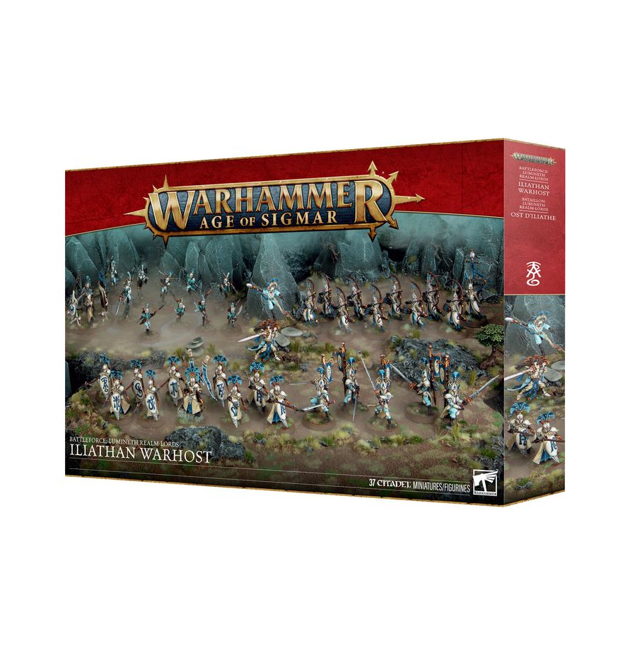 Warhammer Age of Sigmar Battleforce: Lumineth Realm-lords – Iliathan Warhost