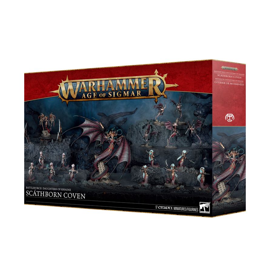 Warhammer Age of Sigmar: Battleforce Daughters of Khaine – Scáthborn Coven