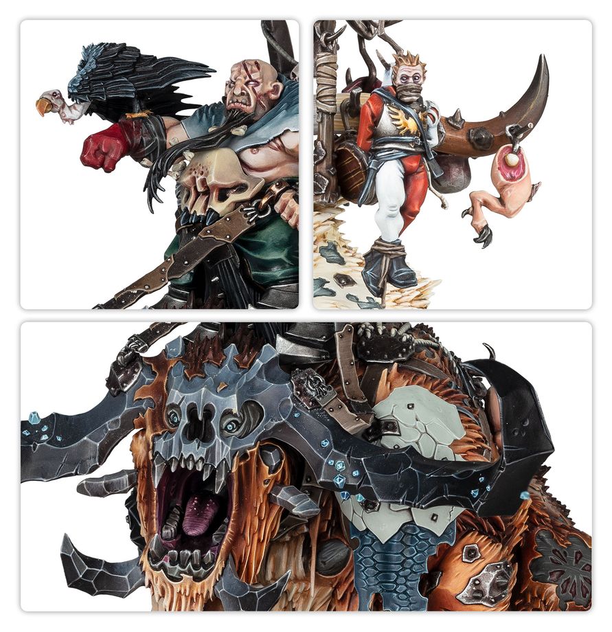 Warhammer: Age of Sigmar Ogor Mawtribes- Regiment of Renown: Okar's Torrbad