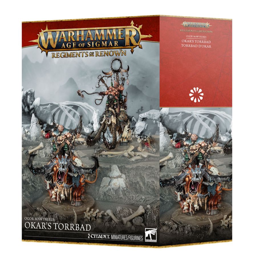 Warhammer: Age of Sigmar Ogor Mawtribes- Regiment of Renown: Okar's Torrbad